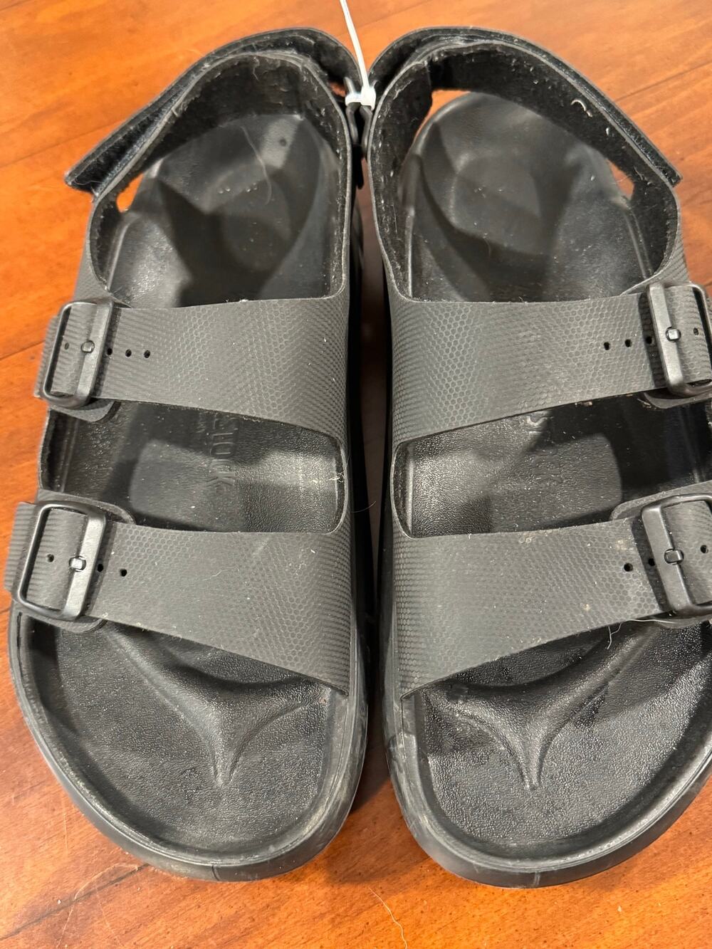 Birkenstock Mogami Birko-Flor Black Sandals EU 44
Men US 11.5 Regular Width